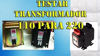 transformador de 110v para 220v [upl. by Ronica812]