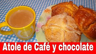 Atole de café y chocolate [upl. by Inaniel85]