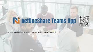 netDocShare Teams app  Access NetDocuments within Microsoft Teams [upl. by Ogait]