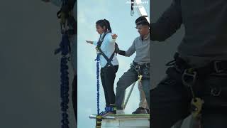 NICE JUMP😯 HIMALAYAN BUNGY IN RISHIKESH SahilRawat460 [upl. by Zetrauq]