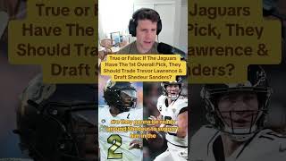 Should The Jaguars Trade Lawrence amp Draft Sanders nfldraft jaguars reaction [upl. by Sari]