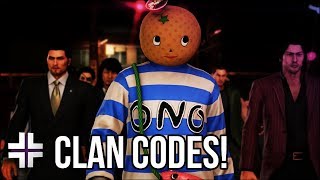 YAKUZA 6 BEGINNERS GUIDE  CLAN CREATOR  CODES [upl. by Danni]