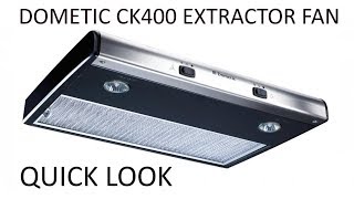 Dometic Ck400 Caravan or Motorhome Cooker Hood Extractor Fan [upl. by Rakso]