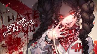 【Nightcore】→ Mz Hyde Nightmare  Lyrics [upl. by Ailhat425]