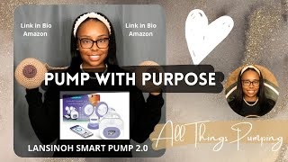 Lansinoh Smart Breast Pump 20 Pump Review [upl. by Carman]