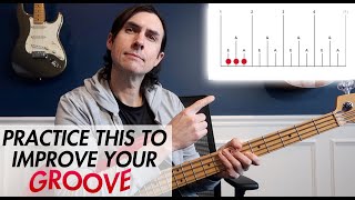 Practice This to Improve Your Groove Rhythm Exercises for Bass Guitar [upl. by Parik]