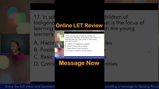 GenEd and ProfEd Reviewer for LET profedreviewer letreview [upl. by Eytteb]