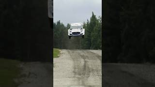 Amazing Jump 🔥fourmaux rallyfinland wrc rally rallye motorsport rallyecarshorts [upl. by Heda]