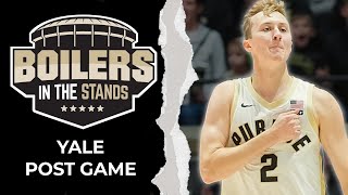 Purdue Boilermakers vs Yale Bulldogs Post Game Show  Boilers In The Stands [upl. by Erfert]