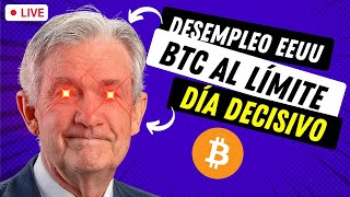 🔴 URGENTE Nóminas no Agrícolas NFP y Desempleo HOY ➤ ¿Momento de COMPRAR CRYPTOS [upl. by Doralyn930]