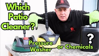 Revitalize Your Patio Pressure Wash Vs Chemical Clean  Which Is Best [upl. by Cameron]