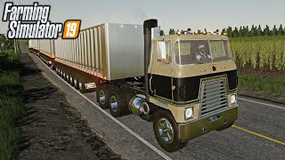 International Transtar 2 Cabover Semi Truck by Raulycristi PreRelease  Farming Simulator 19 [upl. by Adihsaar112]