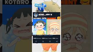 Cute anime moments ❤‍🩹🥺🥀 cutestatus cute baby kotaro shorts foryou [upl. by Ennairoc]