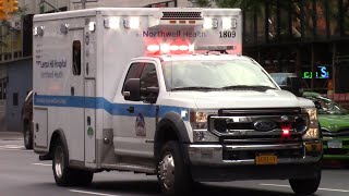 Northwell Health amp New York Presbyterian Ambulance responding [upl. by Crowe]