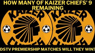 Kaizer Chiefs Draw Against Cape Town City DStv Premiership Update [upl. by Akinek]