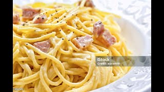 La Carbonara la ricetta originale con tutti i passaggi [upl. by Lorilyn]