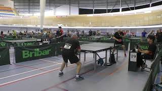 Phil Cox v David Ashwell  TTD Vets v Crawley  2024 VBL Div 32 Round 1 at Derby Arena [upl. by Ecnarrot700]