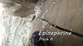 Trad Climbing on Epinephrine  Pitch 6 3rd chimney [upl. by Yolane261]