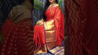 Meesho saree converted into long frock ideas 😍🤩😍trending outfit youtube [upl. by Cedar]