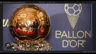 Ballon Dor 2024 Live Winner Ceremony Balon de oro en vivo 2024 [upl. by Helena]