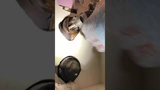 Restoring cast iron bathroom sink drain threads [upl. by Courtney460]