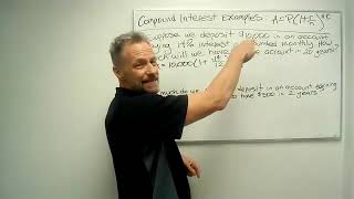 Compound Interest Examples 84b [upl. by Pytlik]