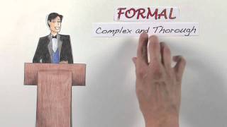 Formal vs Informal Writing Whats the Difference and When to Use Them [upl. by Rafael10]