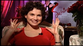 Rewind Julia Ormond talks Harrison Ford slap being stared at film lunches in Paris amp more 1995 [upl. by Ettennej]