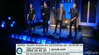 Westlife  On QVC 14Nov2011 [upl. by Gerhardt]