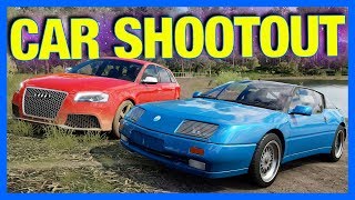 Forza Horizon 3 Online  CAR SHOOTOUT [upl. by Atnuahsal169]