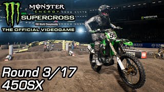 Anaheim 2  2017 450SX Round 317  Monster Energy Supercross PC [upl. by Cloutman525]