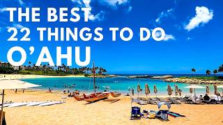 22 Things to Do Around Oahu  The BEST of Honolulu Waikiki amp North Shore [upl. by Aksehcnarf]