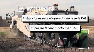 Instrucciones para operadores de la serie WR Inicio del corte modo automático [upl. by Ltney]