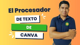 Canva Docs el procesador de texto de Canva [upl. by Benilda]