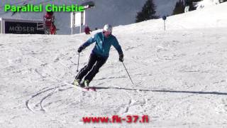 Wedge to Parallel Skiing  The SNOW HOW Seires [upl. by Trefler]