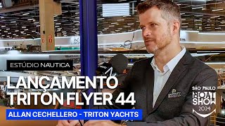 Allan Cechelero Triton Yachts  São Paulo Boat Show 2024  NÁUTICA [upl. by Esydnac350]