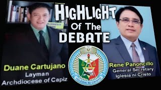 DEBATE IGLESIA NI CRISTO VS CATHOLIC CHURCH Highlights of the Debate on the Divinity of Christ [upl. by Reidar]