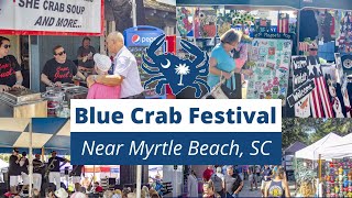 World Famous Blue Crab Festival  Little River SC [upl. by Yrrah]