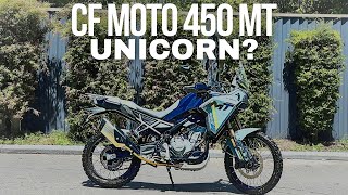 CF MOTO 450 MT first impressions TEST RIDE [upl. by Somisareg646]