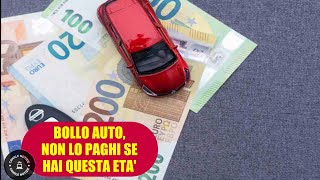 BOLLO AUTO chi ha questa età non lo paga Lo sconto più grande mai visto [upl. by Ssur]