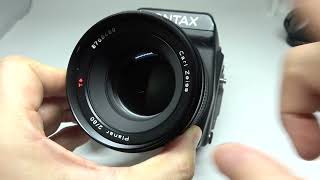 CONTAX コンタックス 645 中判フィルムカメラ  Carl Zeiss Planar プラナー 280mmF28 T [upl. by Fleisig]