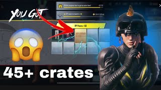 Bgmi primum crate opening 45 crates subscribe [upl. by Jerome]