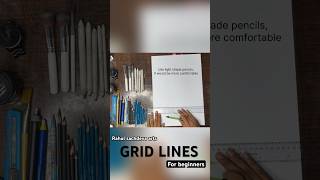 How to drow grid lines for beginners easy way to art artist gridlines youtube youtubeshorts [upl. by Ocnarf]