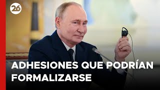 Putin asegura que más de 30 países quieren ingresar en el grupo BRICS [upl. by Sihtam]