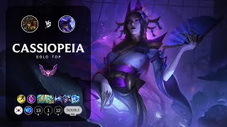 Cassiopeia Top vs Ryze  KR Master Patch 142 [upl. by Onaivlis363]