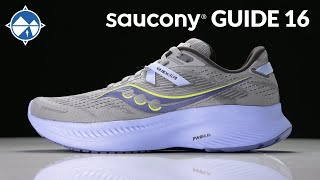 Saucony Guide 16 First Look  Reliable Stability Returns in 2023 [upl. by Yojal]