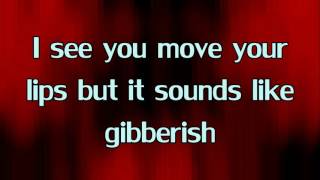 Max  Gibberish Lyrics Video [upl. by Adur]