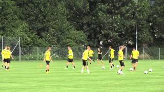 BVB Borussia Dortmund im Trainingslager in Bad Ragaz 2013 [upl. by Whitman395]