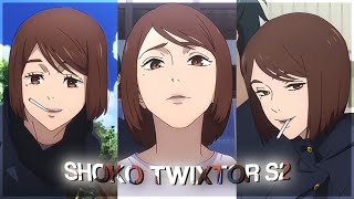 Shoko Ieiri  Free Twixtor clips  Jujutsu kaisen • s2 all scenes [upl. by Madella2]