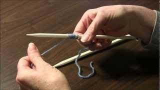 Knitting Basics  Backward Loop Cast On [upl. by Hercule]